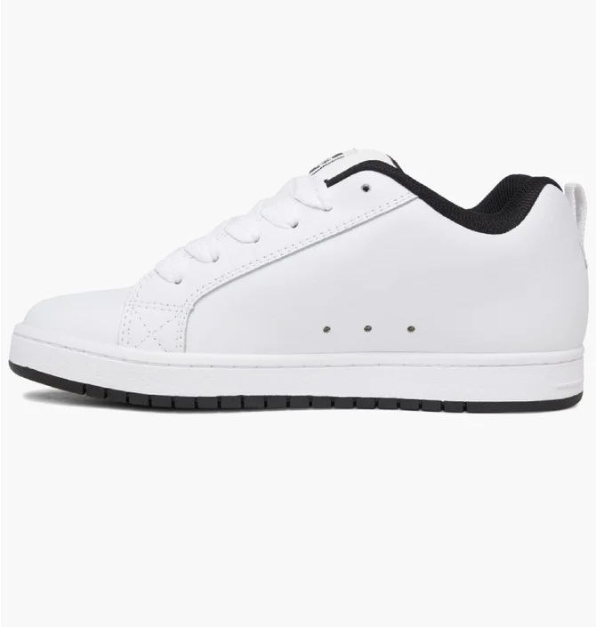 Кроссовки мужские DC Court Graffik White/Black 300529-WLK