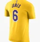 Футболка мужская Nike Los Angeles Lakers Yellow Dr6380-728