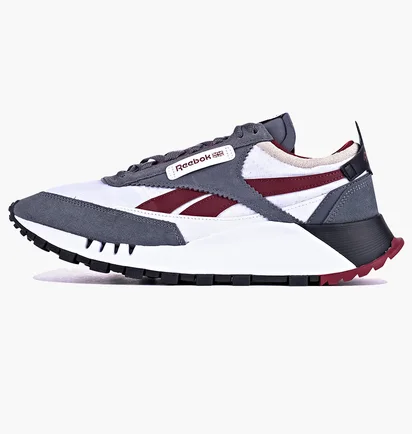 Кроссовки мужские Reebok Cl Leather Legacy Cold Grey/White FY7748