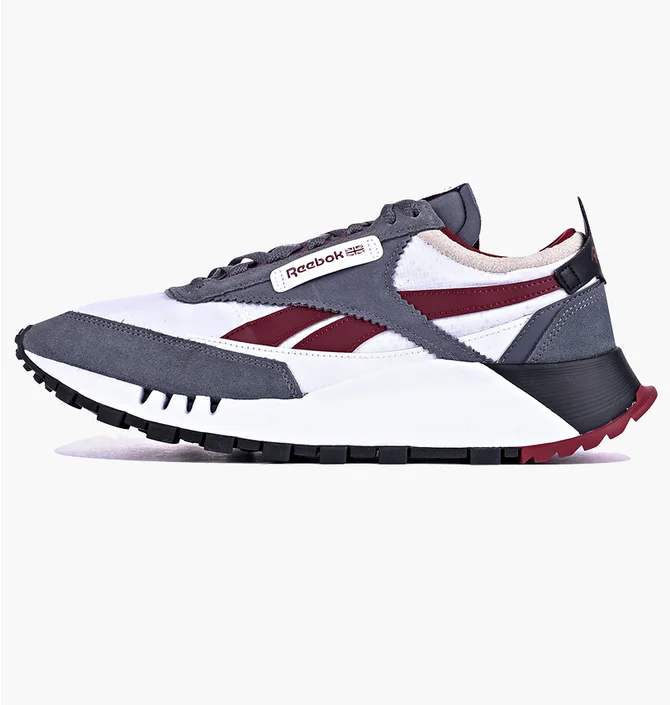 Кроссовки мужские Reebok Cl Leather Legacy Cold Grey/White FY7748