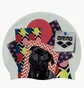 Шапочка для плавания унисекс Arena Hd Cap Puppy White/Multi 005572-210