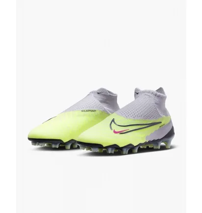 Бутси унісекс Nike Gripknit Phantom Gx Elite Dynamic Fit Fg Grey/Green DC9969-705