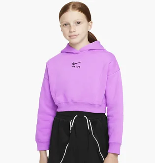 Худі дитяче Nike G Nsw Air Crop Hoodie Pink DX5008-532