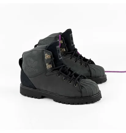 Ботинки женские Adidas Superstar Boot Black JQ3172