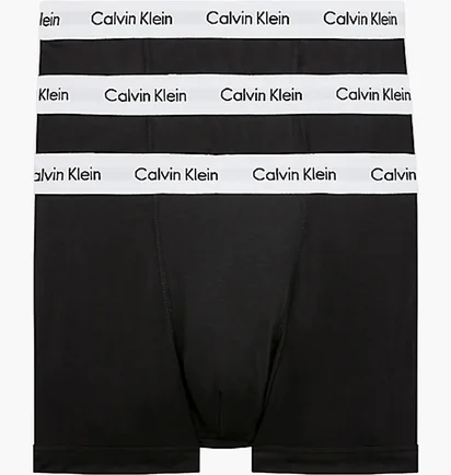 Трусы мужские Calvin Klein Low Rise Trunk Black U2664G-001