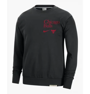 Лонгслив мужской Nike Dri-Fit Nba Chicago Bulls Standard Issue Black FD8649-010