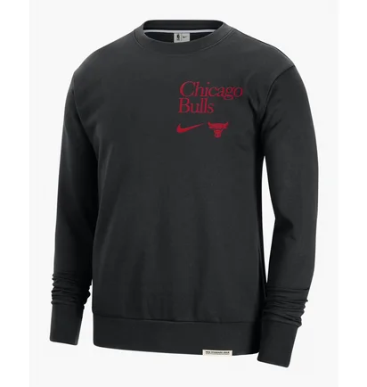 Лонгслив мужской Nike Dri-Fit Nba Chicago Bulls Standard Issue Black FD8649-010