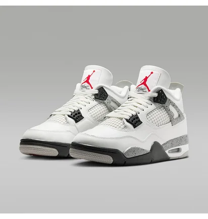 Кроссовки мужские Nike 4 Retro White Cement White FV5029-100