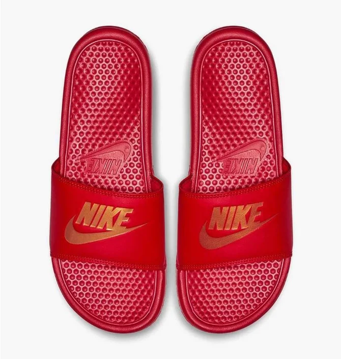 Тапочки мужские Nike Benassi Jdi Red 343880-602