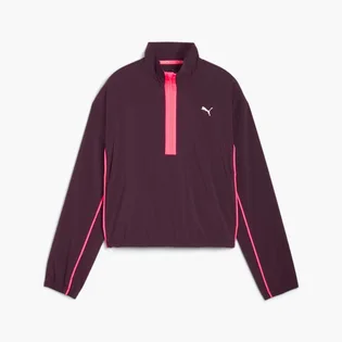 Кофта женская Puma Run For Her Woven Half-Zip Violet 525743-44