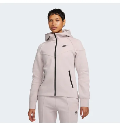 Толстовка жіноча Nike Sportswear Tech Fleece Windrunner Pink FB8338-019