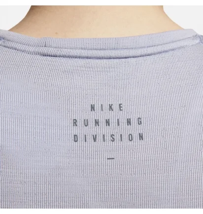Футболка женская Nike Dri-Fit Adv Run Division T-Shirt Grey DX0199-536