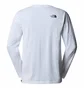 Лонгслів чоловічий The North Face Simple Dome White NF0A87QNFN4