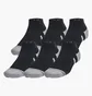 Носки унисекс Under Armour Perf Tech 6Pk Low Black 1386244-001