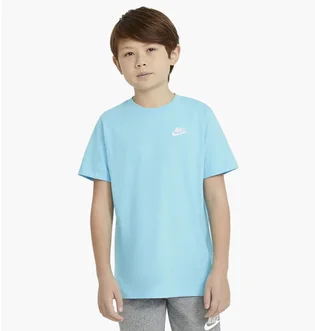 Футболка детская Nike Jr Nsw Futura Light Blue Ar5254-470