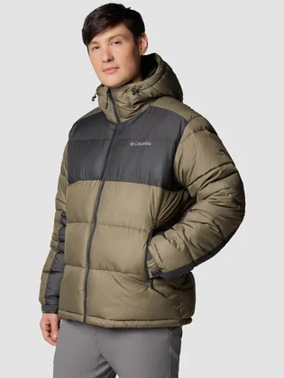 Пуховик чоловічий Columbia Pike Lake Ii Hooded Green/Black 2050931-399