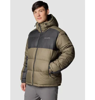 Пуховик мужской Columbia Pike Lake Ii Hooded Green/Black 2050931-399