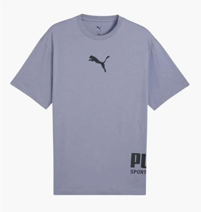 Футболка чоловіча Puma Sport Graphic Grey 692169-65