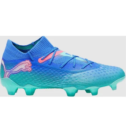Бутсы унисекс Puma Future 7 Ultimate Fg/Ag Blue/Turquoise 107917-01