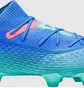 Бутсы унисекс Puma Future 7 Ultimate Fg/Ag Blue/Turquoise 107917-01
