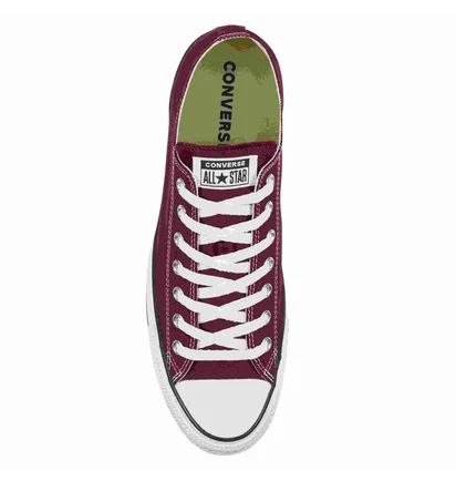 Кеди унісекс Converse All Star Ox Maroon Bordo M9691C