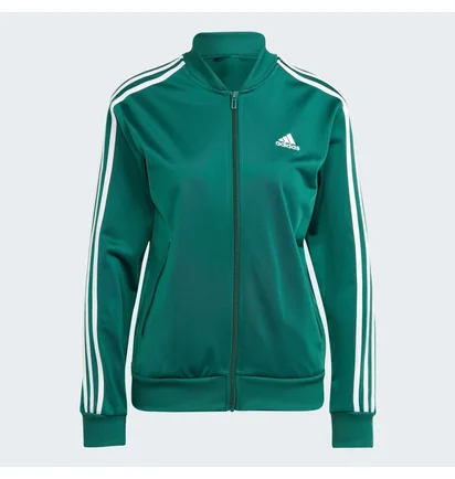 Спортивный костюм женский Adidas Essentials 3-Stripes Green IJ8785