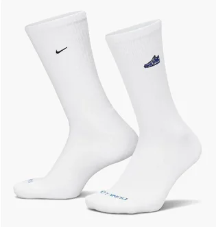Носки унисекс Nike Everyday Plus Cush Crew White (1 пара) FQ0326-100