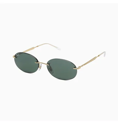 Солнцезащитные очки Ray-Ban Gold/Green RB-3767-001-71-54