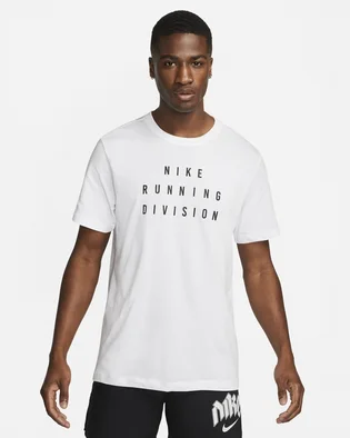 Футболка чоловіча Nike Dri-Fit Run Division Running T-Shirt White FD0122-100