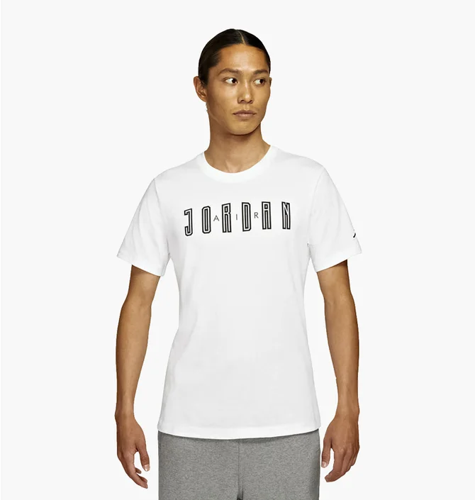 Футболка чоловіча Air Jordan M J Sprt Dna Hbr Ss Crew White DA9908-100