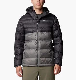 Пуховик мужской Columbia Buck Butte Ii Insulated Hooded Jacket Grey/Black 2086882023