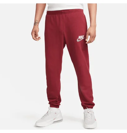 Штани чоловічі Nike Club Fleece+ French Terry Sweatpants Bordo FB7687-677