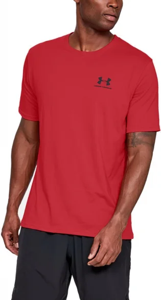 Футболка чоловіча Under Armour Sportstyle Lc Ss Red 1326799-600