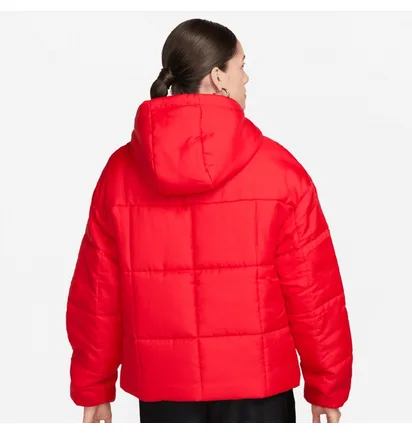 Пуховик женский Nike Sportswear Essential Therma Fit Classic Puffer University Red FB7672-677