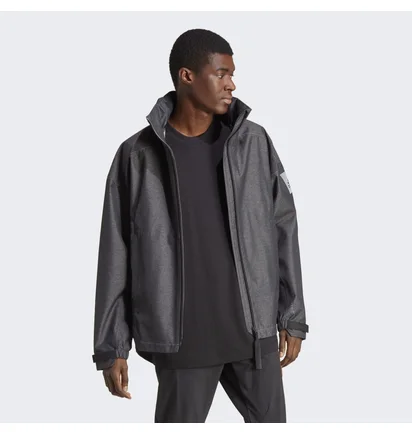 Куртка чоловіча Adidas Myshelter Rain.Rdy Denim Jacket Grey IB1648