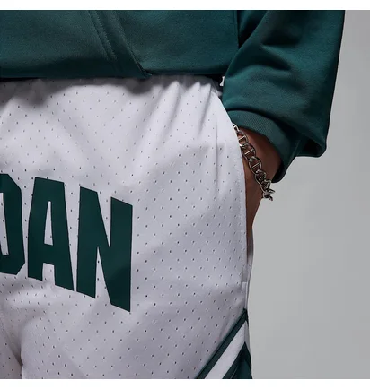Шорты мужские Air Jordan Sport Dri-Fit Diamond Shorts White/Green FV8612-100
