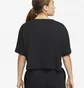 Футболка жіноча Nike Sportswear WomenS Ribbed Jersey Short-Sleeve Top Black DV7870-010
