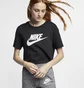 Футболка жіноча Nike W Nsw Tee Essntl Crp Icn Ftr Black BV6175-010