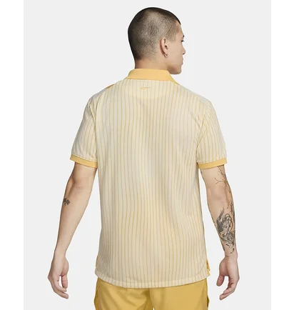 Поло чоловіче Nike Polo Dri-Fit The Polo Beige/Yellow FD5398-795