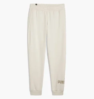 Штаны женские Puma Ess+ Animal Pants Fl Beige 681496-87