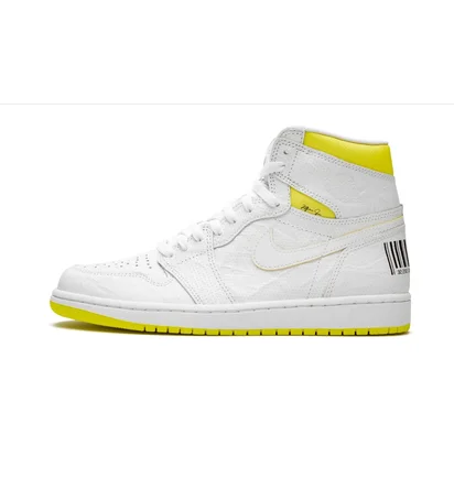 Кроссовки мужские Air Jordan 1 White 555088-170