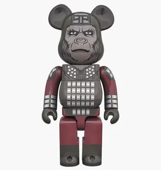 Фигурка Medicom Adam Et Rope 1000% Ape General Ursus Be@Rbrick Toy Multi KKMD-1000GENERAL