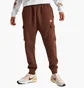 Штани чоловічі Nike Sportswear Club Fleece Cargo Jogger Pants Brown Cd3129-259