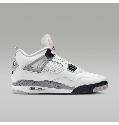 Кроссовки мужские Nike 4 Retro White Cement White FV5029-100