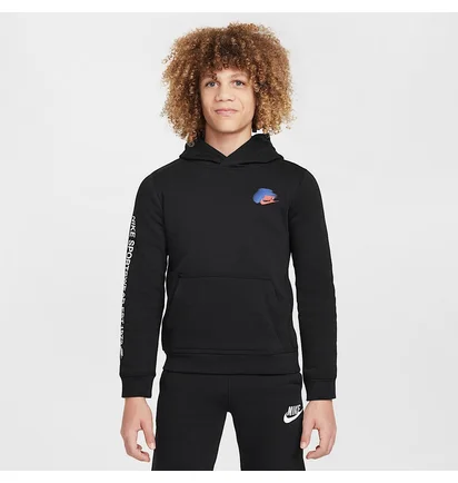 Спортивный костюм детский Nike Sportswear Fleece Standard Issue Black HM4339-010__HM4337-010