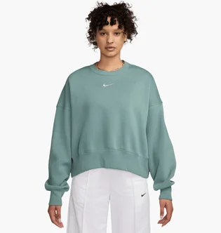 Свитшот женский Nike Style Flc Crew Oos Green DQ5761-017