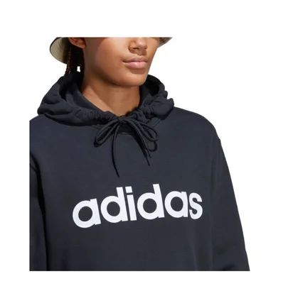 Худі жіноче Adidas Essentials Linear Black IC4426