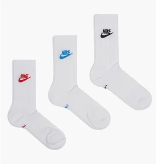 Шкарпетки унісекс Nike U Nk Nsw Everyday Essential Cr White (3 пари) DX5025-911