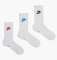 Шкарпетки унісекс Nike U Nk Nsw Everyday Essential Cr White (3 пари) DX5025-911