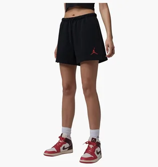 Шорты женские Air Jordan W Jumpman Flc Short 2 Black IR0387-010